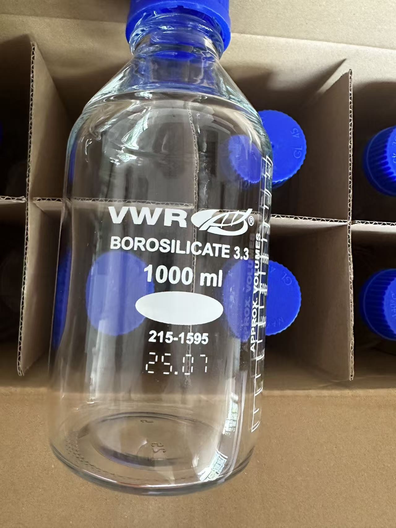 VWRI215-1595（1000mL透明蓝盖溶剂瓶